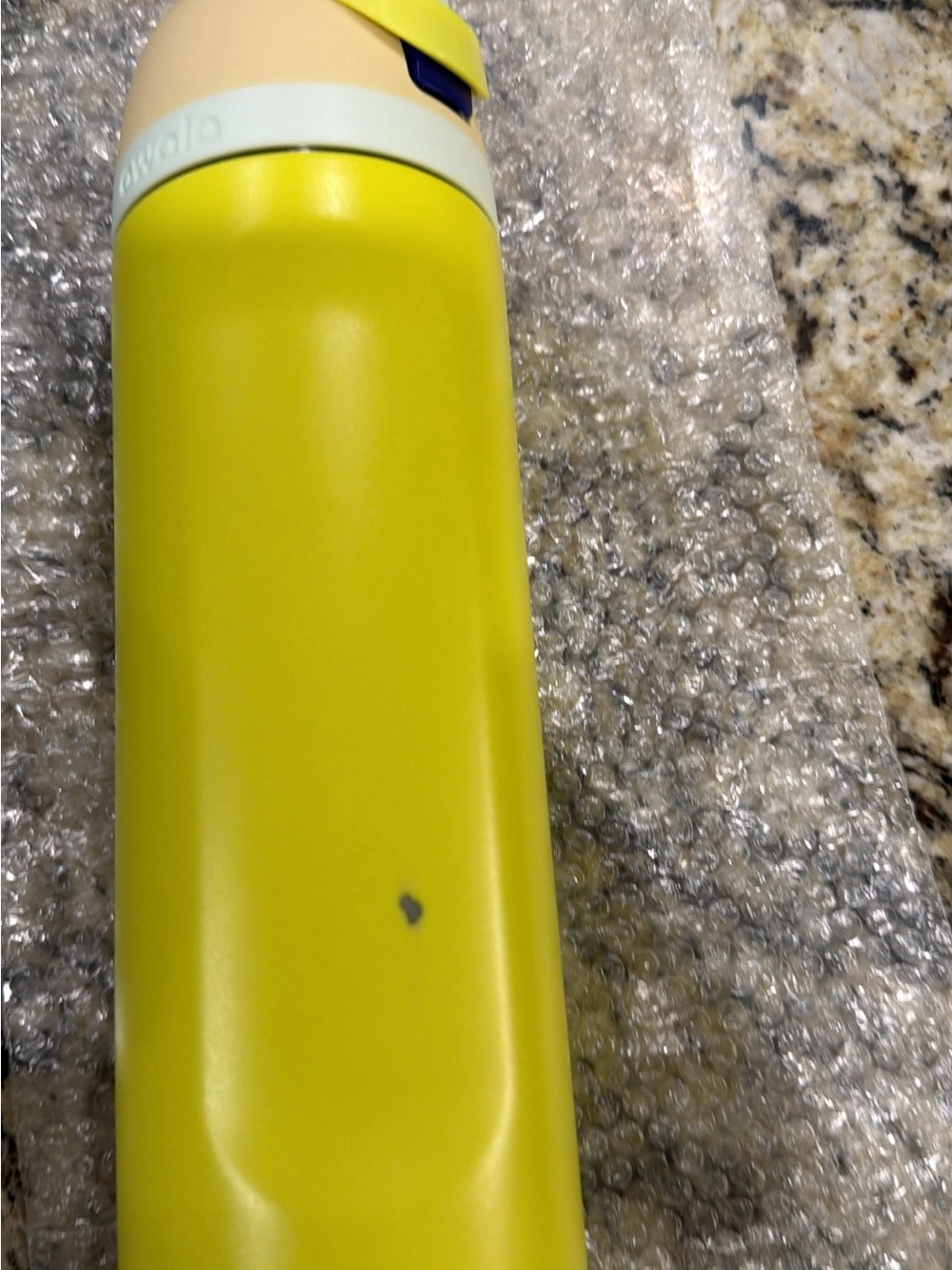 Owala Yellow Water Bottle W/Flaws